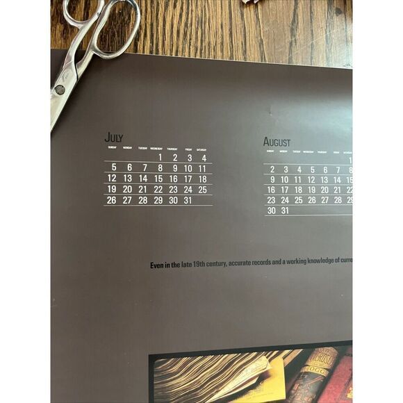 Vintage 1987 Historical Record Keeping in Pharmacy Pharmacist Poster Afrin Promo - Picture 6 of 11